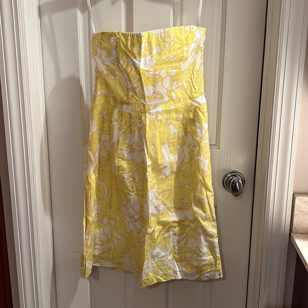 2000s strapless sundress
